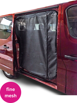 VanQuito Moskitonetz für Renault Trafic, Fiat Talento, Nissan NV 300 Schiebetür fine mesh